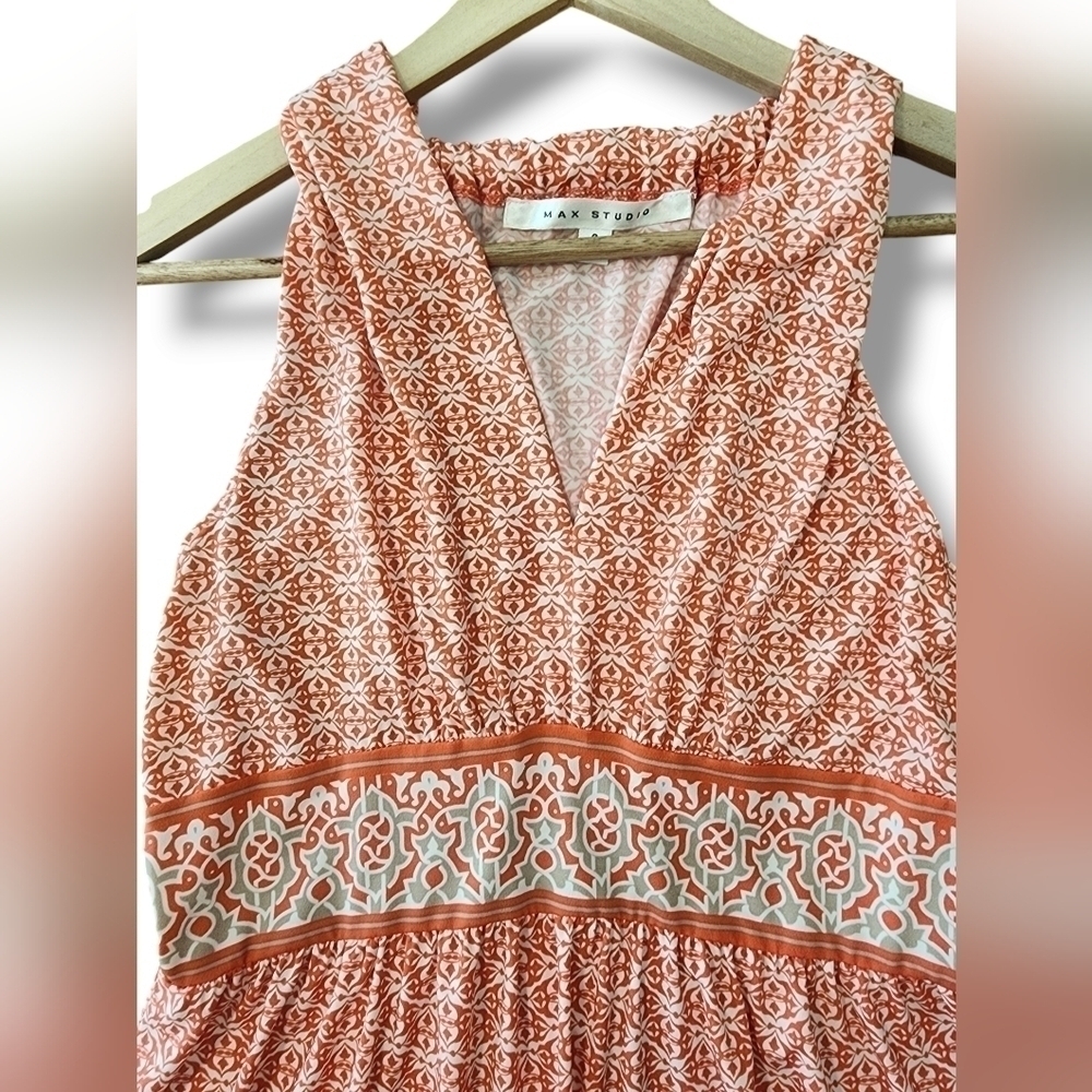 Max Studio Dress Soft Stretch Lightweight Comfortable Womens Size Small - Picture 10 of 10